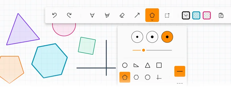 The toolbar in Noteastic